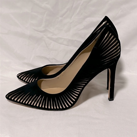 HIGH HEELS ANTIONO MELANI BLACK AND GOLD - Picture 2 of 7